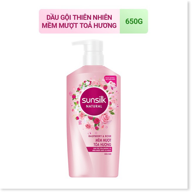 [Mã chiết khấu giảm giá sỉ mỹ phẩm chính hãng] Dầu gội Sunsilk thiên nhiên 650gr