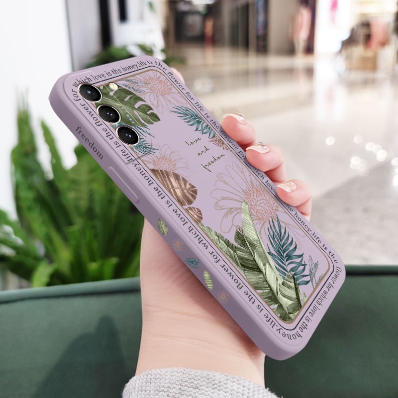 Ốp Điện Thoại Cảm Giác Chạm Thoải Mái Cho Samsung Galaxy S21 S20 FE Ultra Plus