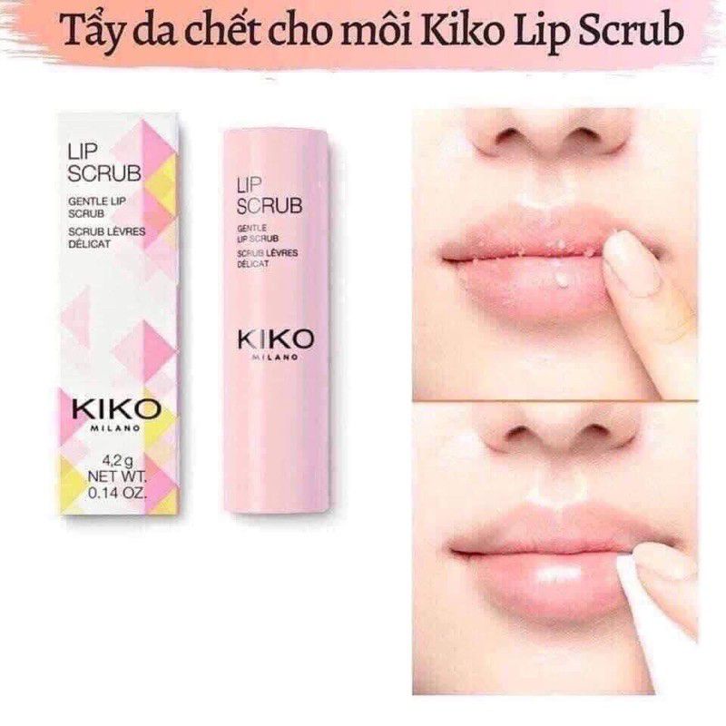 Tẩy da chết môi Kiko Milano Lip Scrub fullbox
