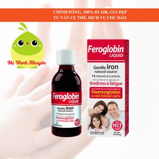 Sắt nước Feroglobin Liquid, UK (200ml)