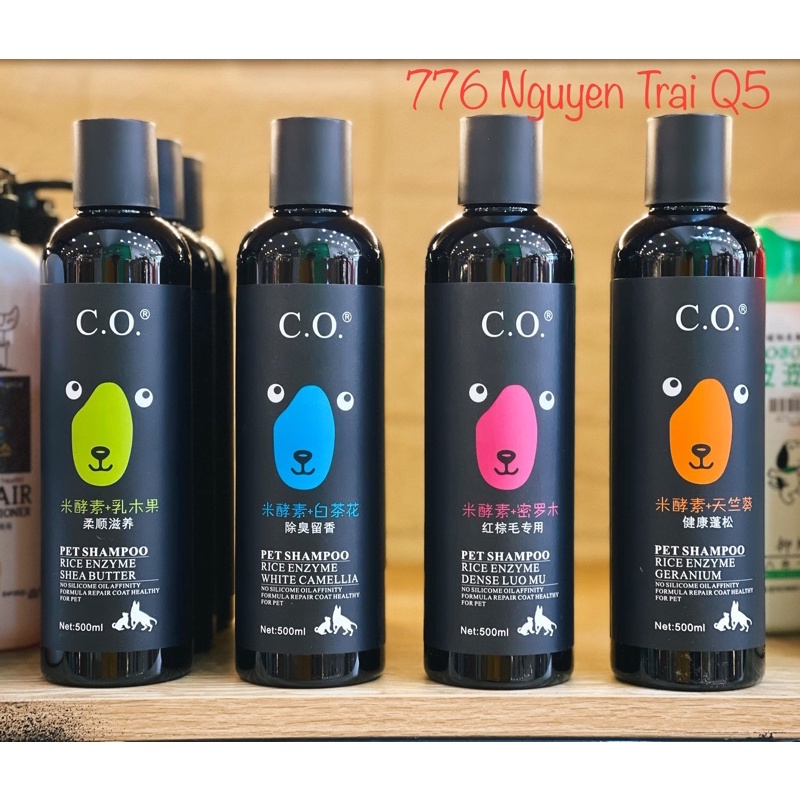 Sữa tắm hương nước hoa C.O dưỡng lông chó mèo 500ml