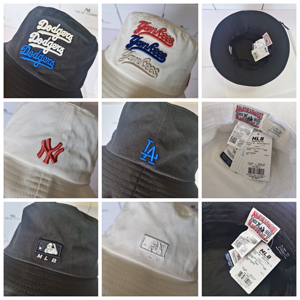 Mũ Bucket Nón Tai Bèo Cotton Thêu Chữ Thời Trang Mùa Hè Dành Cho Nam Nữ