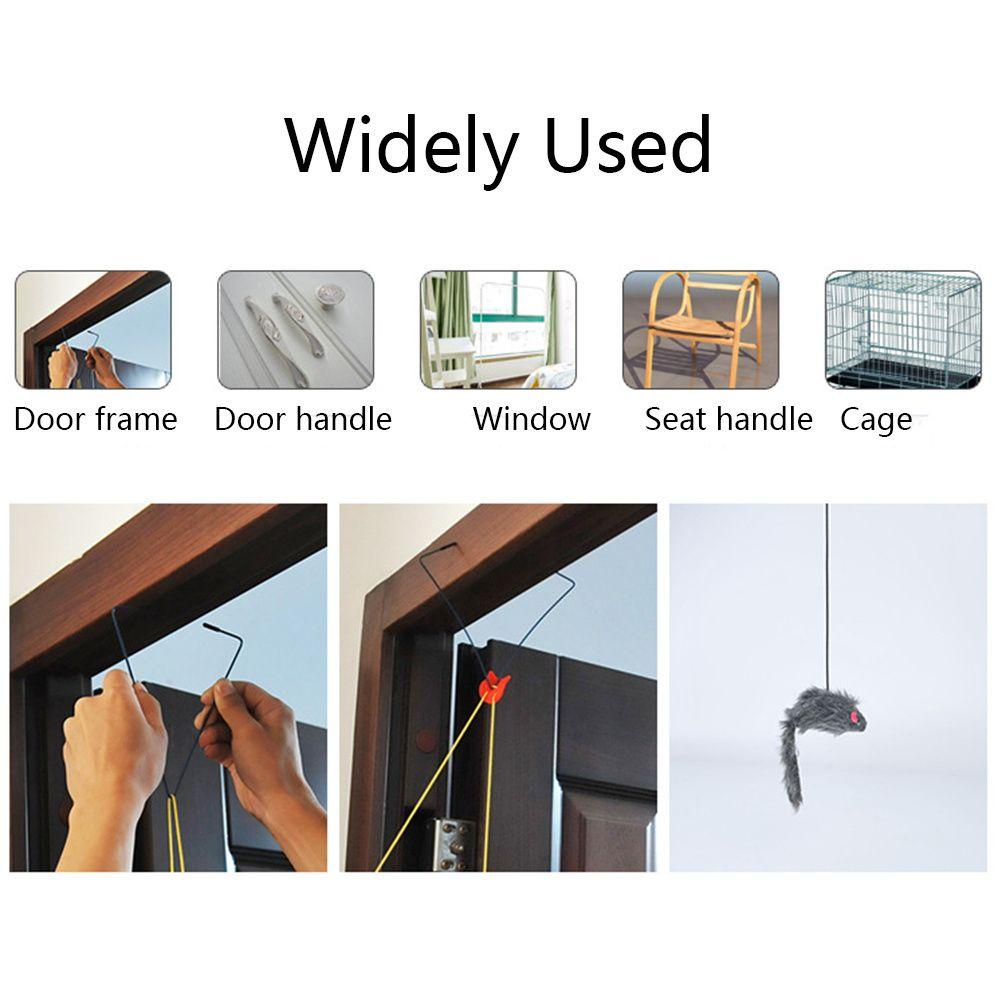 Gậy Đồ Chơi Gắn Cửa Sổ / Cửa Ra Vào / Cửa Ra Vào Có Thể Thu Gọn Cho Mèo Cưng Kat1