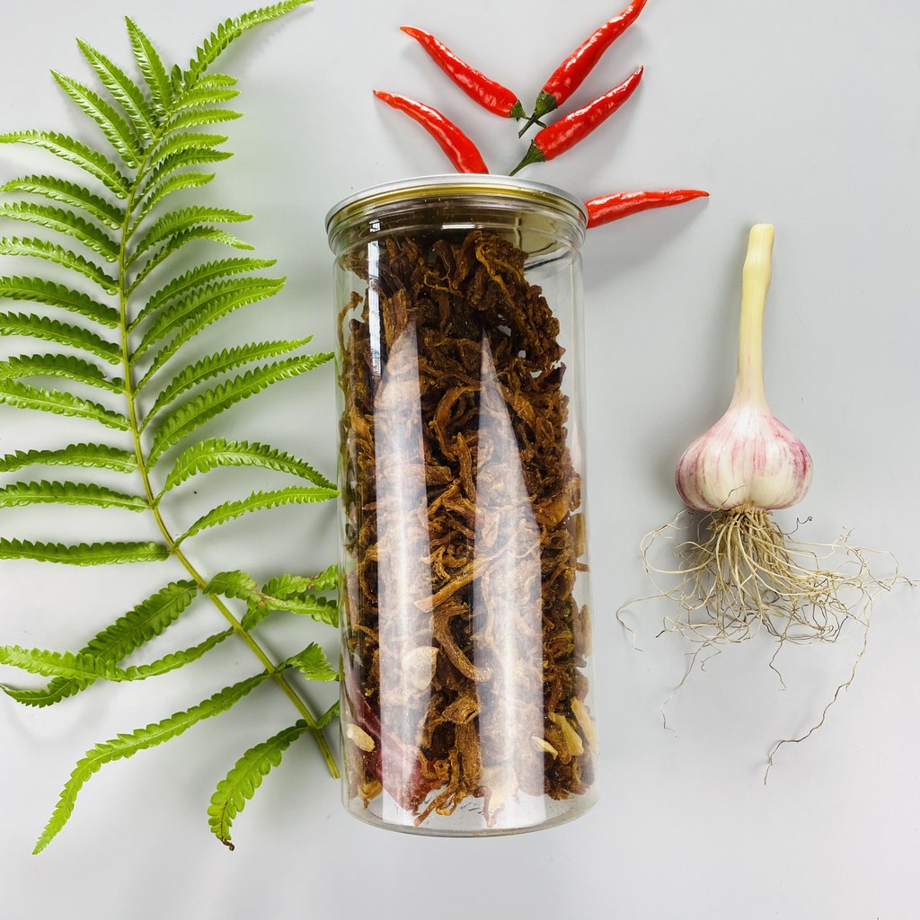  KHÔ HEO SẤY TỎI HỦ PET 300 GRAM | BigBuy360 - bigbuy360.vn