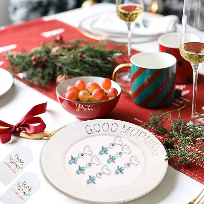 Búp Bê Thiên Thần Đính Ngọc Trai Giả Bằng Hợp Kim Dễ Thương Treo Cây Thông Trang Trí