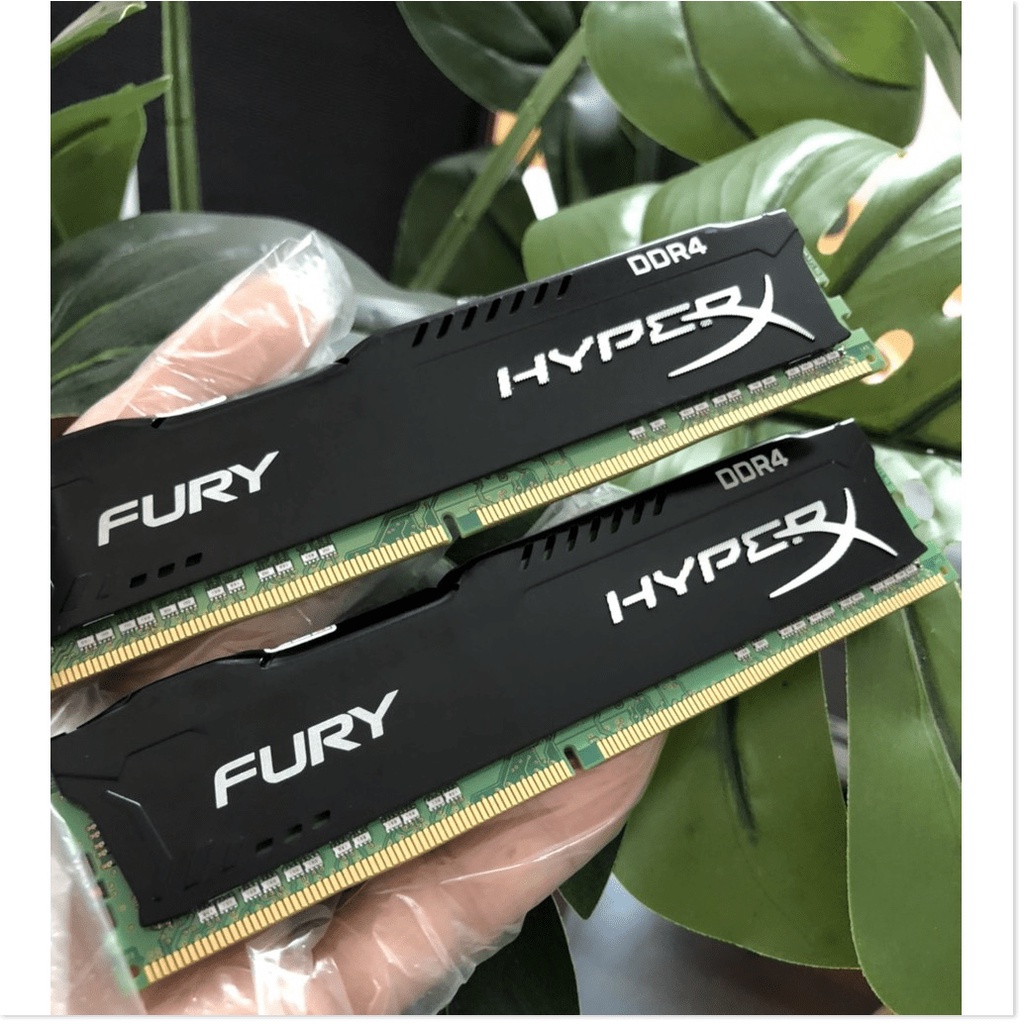 LINH KIỆN LAPTOP ✅ Ram kingston HyperX Fury DDR4 8GB Bus 2400MHz Dùng Cho Máy Tính Để Bàn PC Desktop  Bảo Hành 36 Tháng