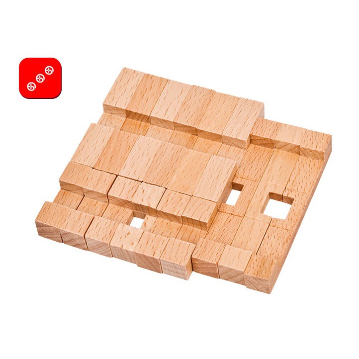 ✔️✔️ Trò chơi tháo lắp gỗ WOODEN PUZZLE - FN0705 - Trò chơi Trí tuệ, phát triển EQ, IQ ...