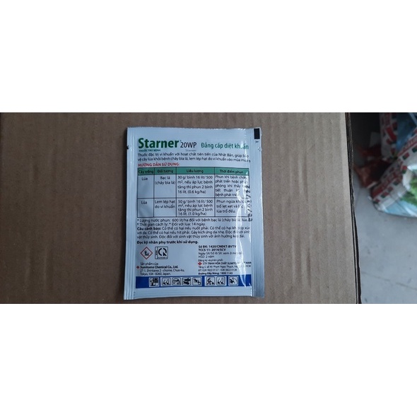 Chế phẩm đặc trị vi khuẩn Staner 20WP 30gr