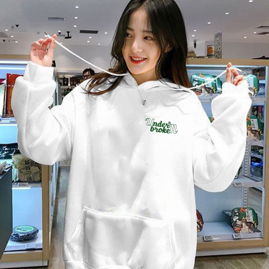 Áo hoodie nam nữ kiểu dáng unisex in hình underbroken