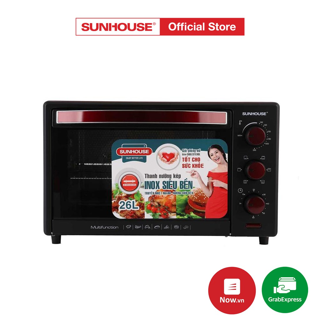 Lò nướng điện 26L SUNHOUSE SHD4226