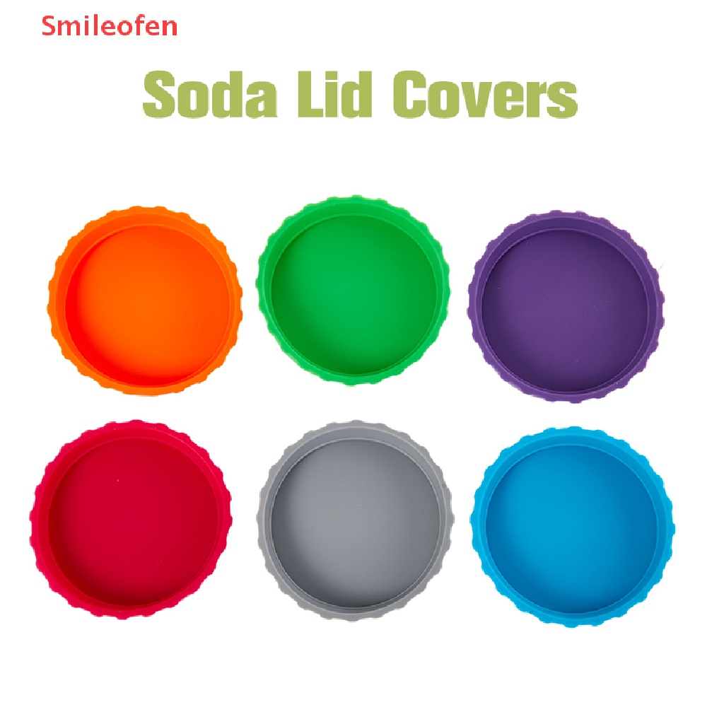 1 Nắp Đậy Lon Nước Ngọt / Lon Soda Bằng Silicone Nhiều Màu Mới