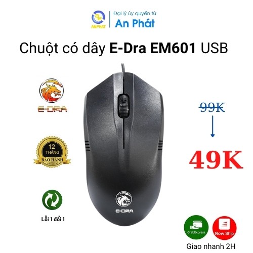 Chuột máy tính văn phòng Logitech B100  (chính hãng - Giá rẻ - BH tới 36 tháng)