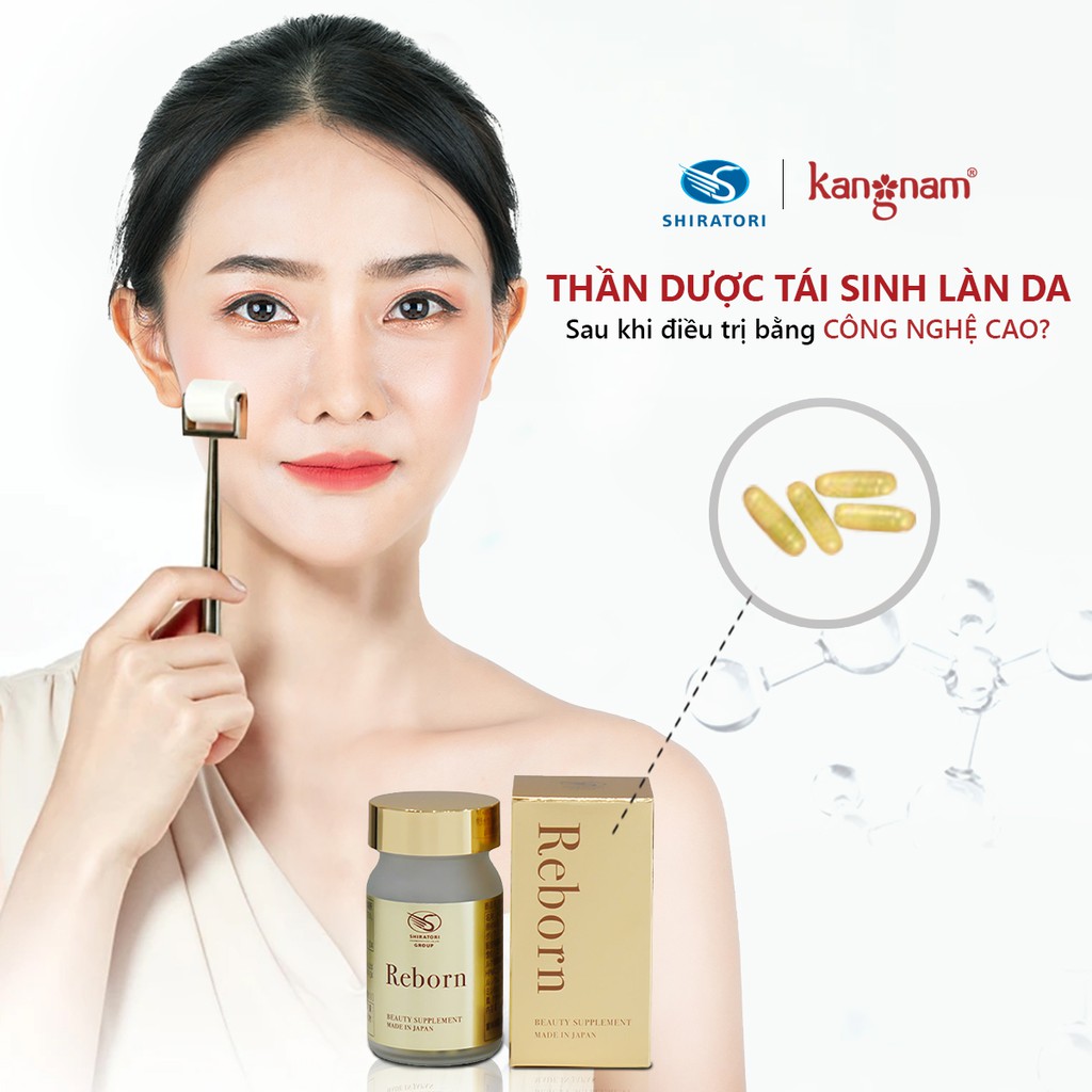 Viên Uống Tái Tạo Làm Đẹp Da Reborn Shiratori Hộp 30 viên | BigBuy360 - bigbuy360.vn