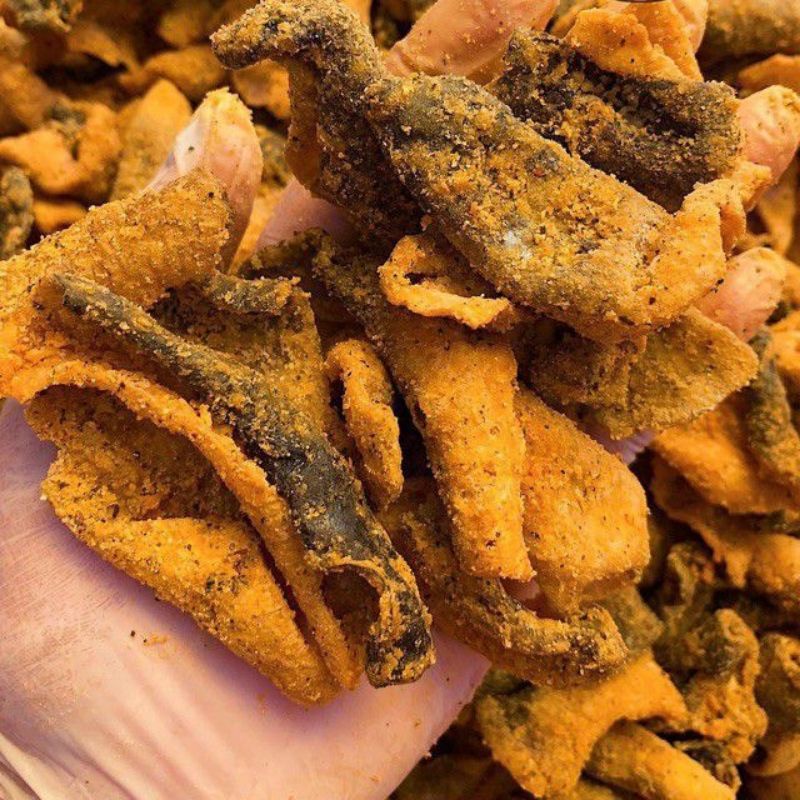 sỉ 20 hủ  da cá trứng muối siêu ngon( Hủ pet 250g)