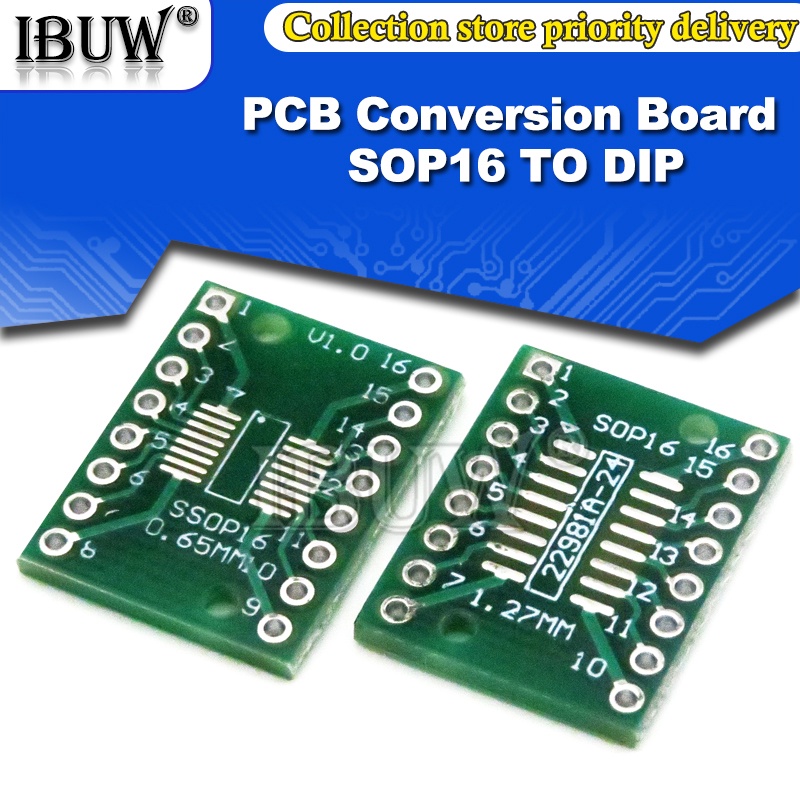 Set 10 Bảng Chuyển Đổi Từ SMD Sang DIP SOP 8/16/14/20/24/28P SOT89 SOT23 SOT223 Đến DIP SOP/MSOP/MSOP/Tsop