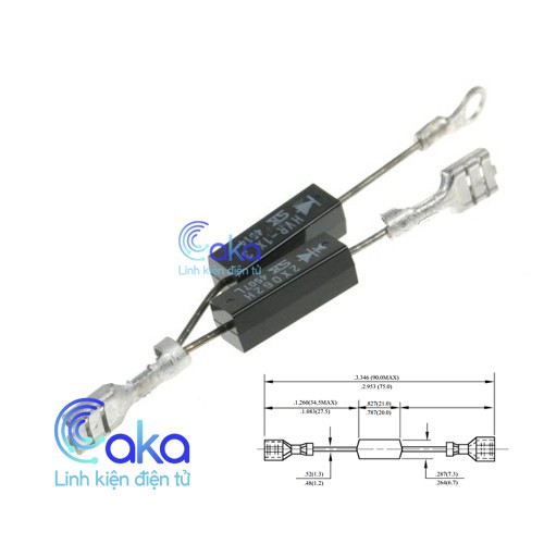 Diode lò vi sóng 2X062H