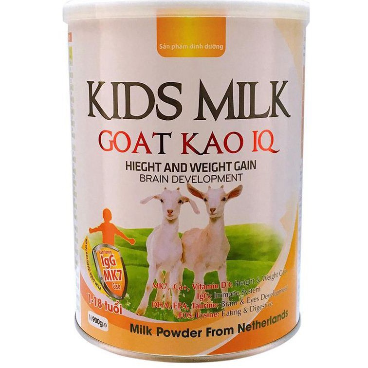 Sữa Dê Kids Milk Goat Kao IQ 900g