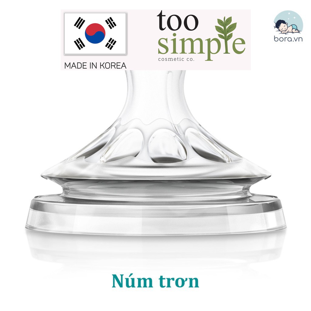 [TooSimple] NÚM TI AVENT NATURAL CỔ RỘNG [ĐỦ SỐ 0 - 5][CAM KẾT CHÍNH HÃNG]