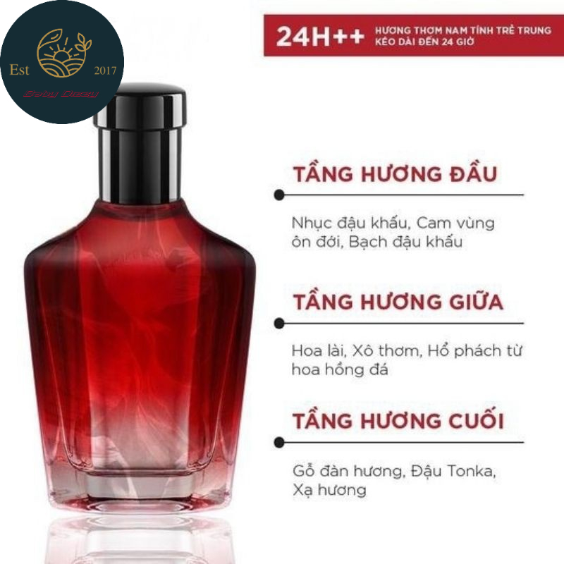 (5 MÙI) Nước hoa Nam cao cấp Dynik 50ml