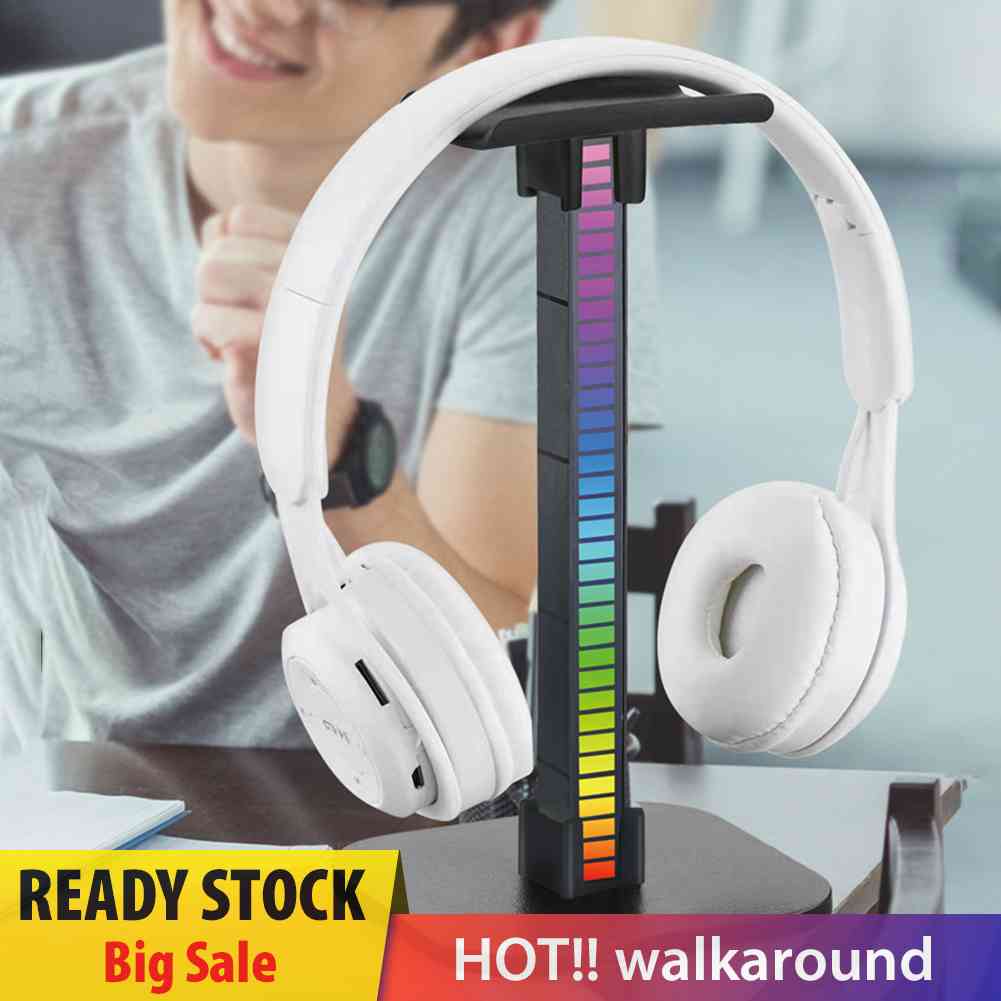 Giá Đỡ Tai Nghe Chơi Game Có Đèn LED RGB Cổng USB