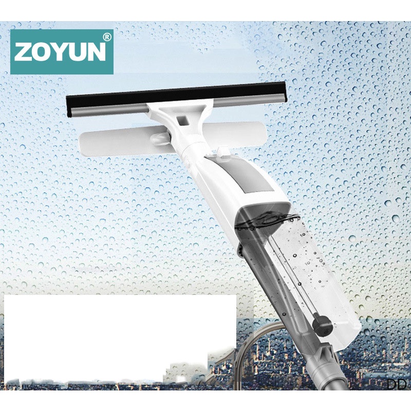 Cây lau kính có bình xịt tự động 1.2m, sạch bóng kính tiện dụng smart_homehome gd329