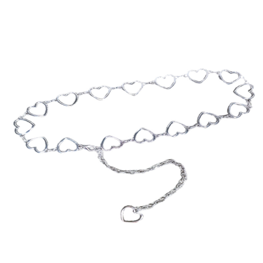 Thắt lưng dạng dây mắt xích phong cách hip hop thời trang cá tính