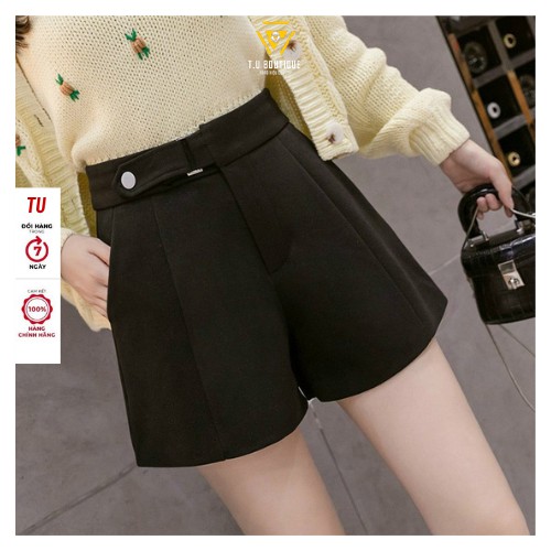 [Mã FAMAYWA giảm 10K đơn 50K] Quần Sooc Nữ,Quần Đùi Cạp Cao Chất Liệu Vải Tuyết Mưa - Đủ Size Từ 40 - 70kg ( S01 ) | BigBuy360 - bigbuy360.vn