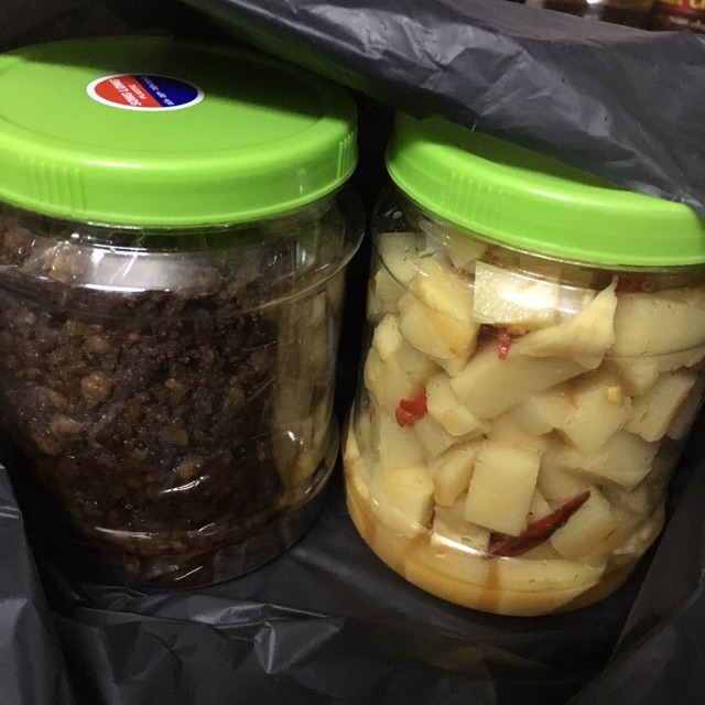 Combo Ruốc nấm 1kg + 1kg măng hoặc 1kg Mắm tép+ 1 kg măng | BigBuy360 - bigbuy360.vn