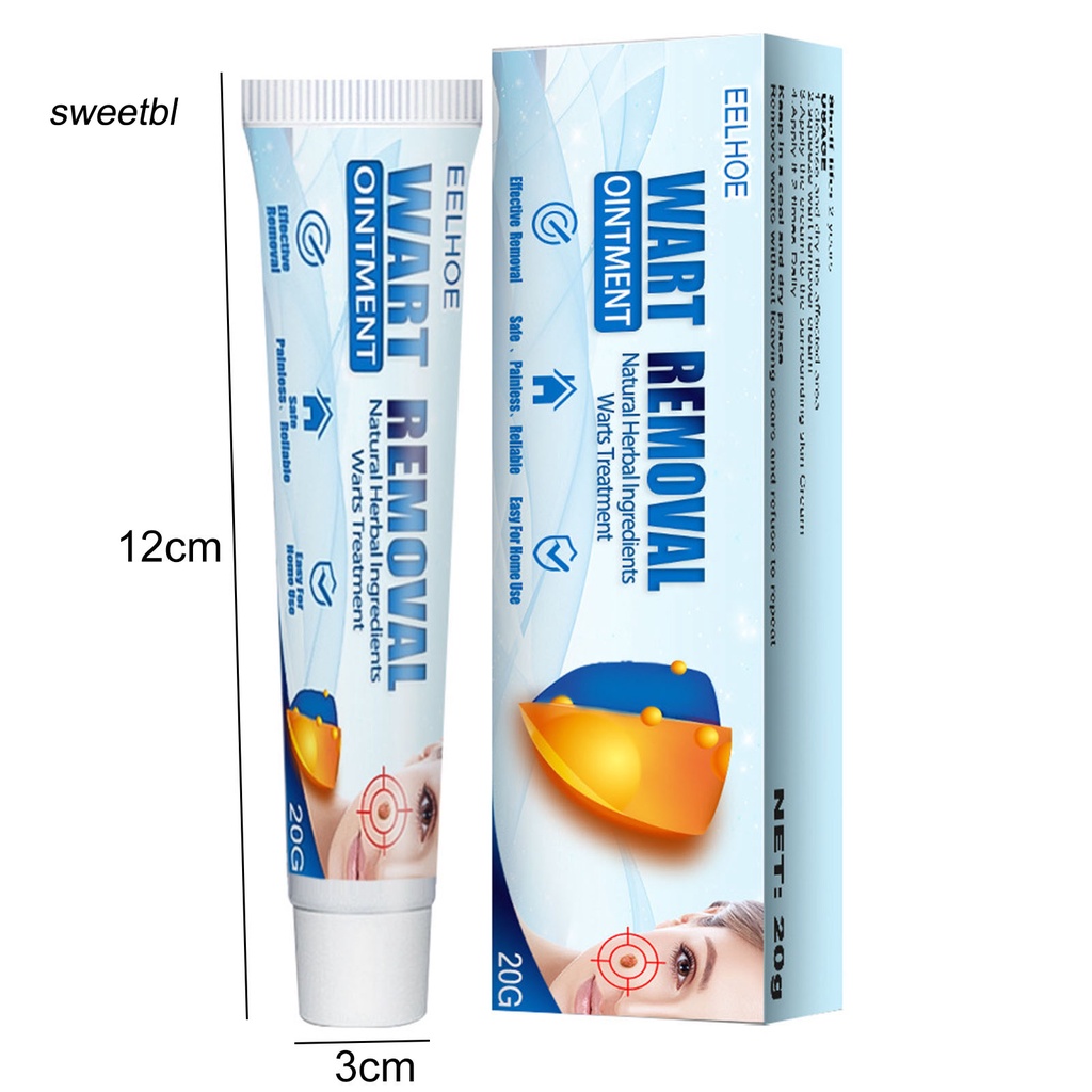 Kem loại bỏ mụn cóc SWEN chiết xuất từ thành phần tự nhiên thẩm thấu sâu phù hợp cho unisex