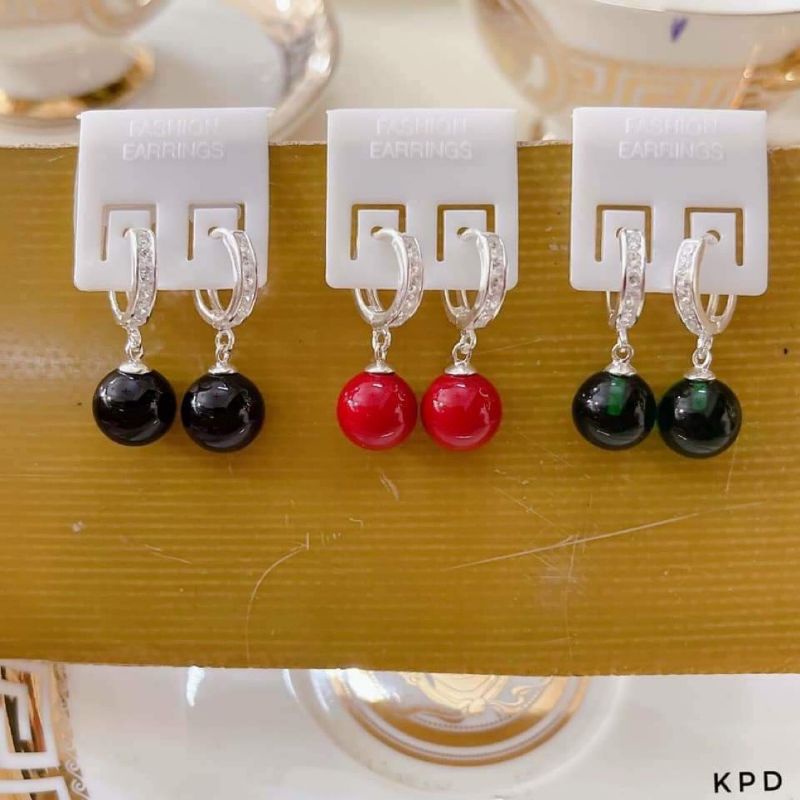 Bông tai phong thủy bạc ta