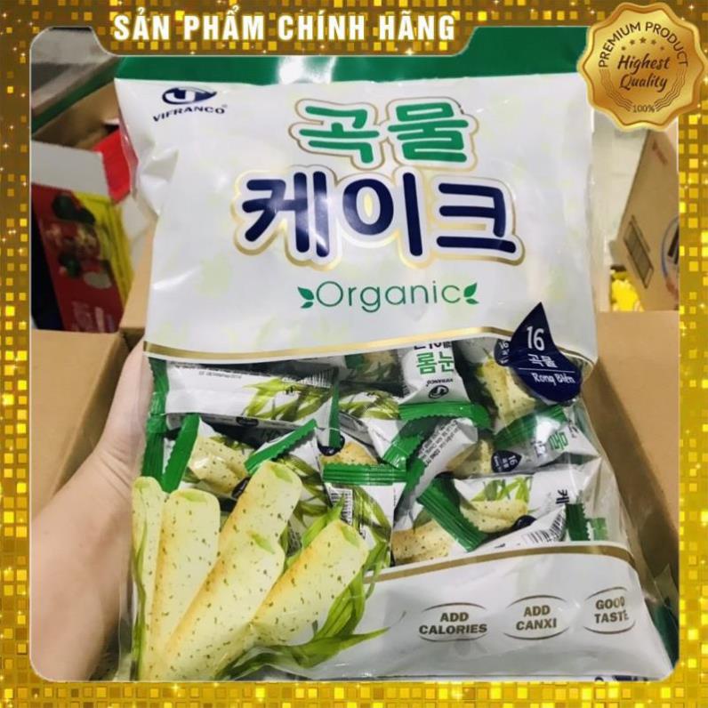 Bánh ngũ cốc dinh dưỡng vị rong biển ORGANIC 250g
