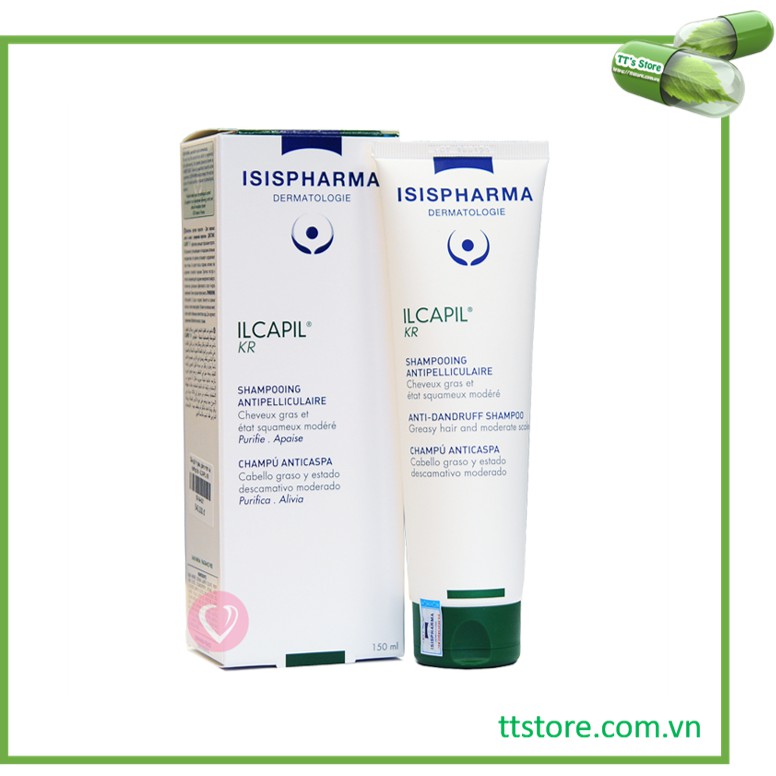 Dầu gội ILCAPIL KR - Giảm gàu, hết ngứa [ISIS Pharma, icapil]
