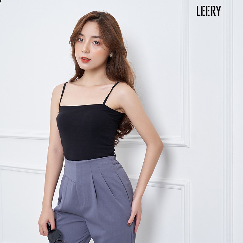 Áo Quây Nữ CHIDU 2 Dây Kiểu Dáng Croptop Sợi Dẹt Chất Liệu Cotton - TA007