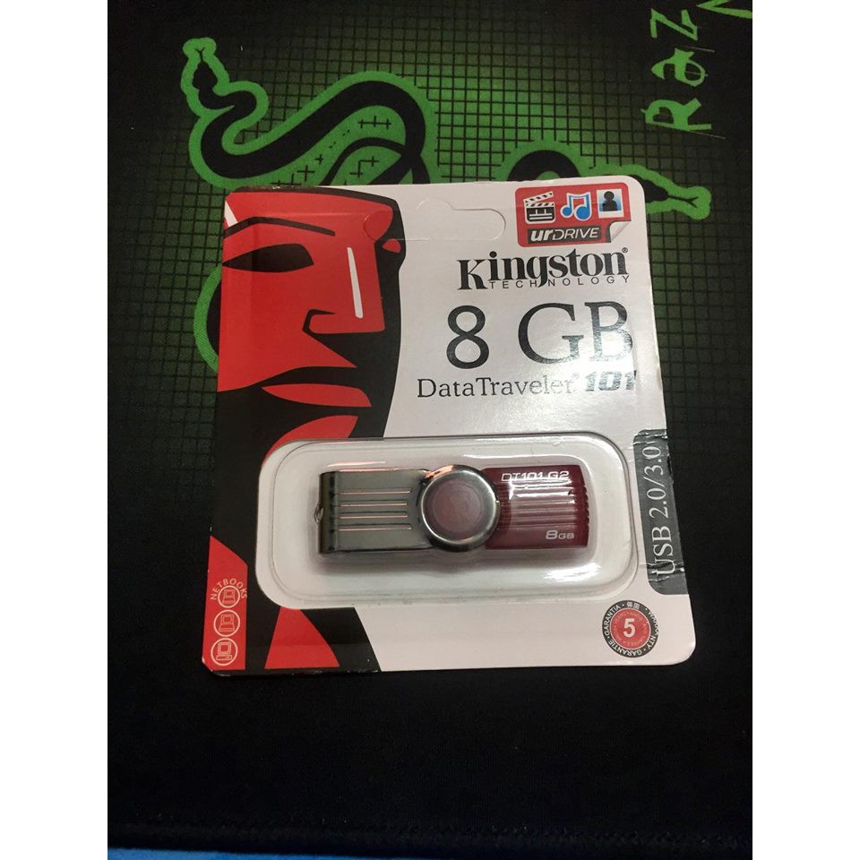 usb 8gb bảo hành đổi mới 6 tháng.