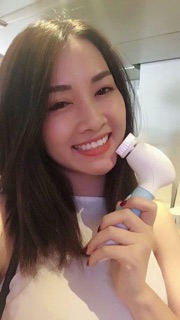 Máy rửa mặt cọ Nano flawless