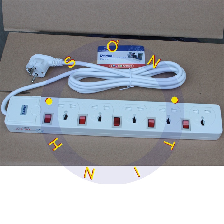 Ổ CẮM DI ĐỘNG MPE AM5S