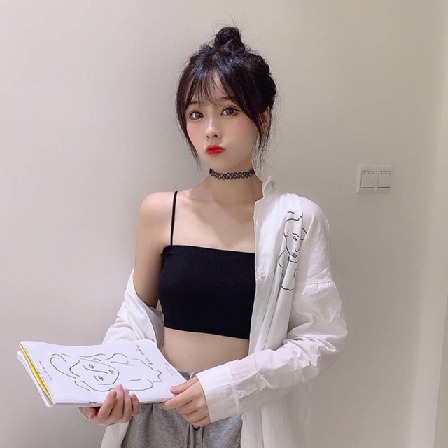 Áo Bra Quây Trơn 2 Dây 8881