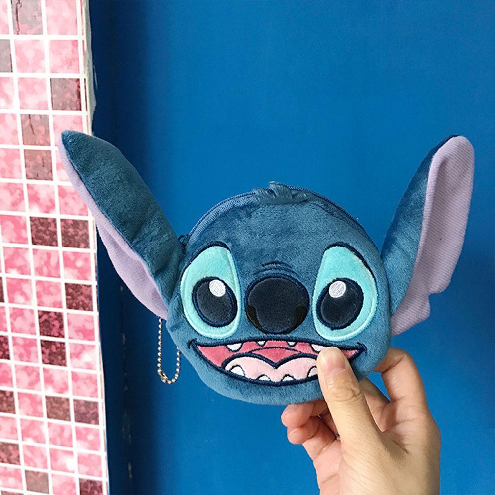 Ví Nhồi Bông In Hoạt Hình Stitch Kiểu Nhật Bản Sáng Tạo