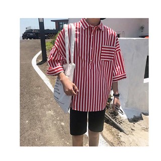 Áo Sơ mi tay lửng cổ chui cục cute