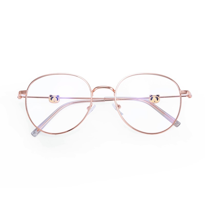 Mắt kính gọng tròn chống bức xạ phong cách retro thời trang cho nam và nữ