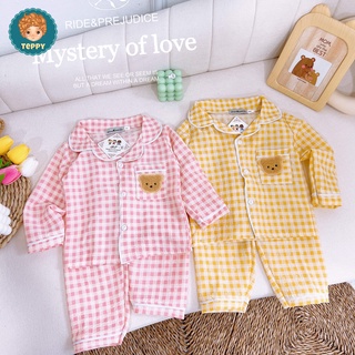 Đồ bộ mặc nhà cho bé pijama gấu