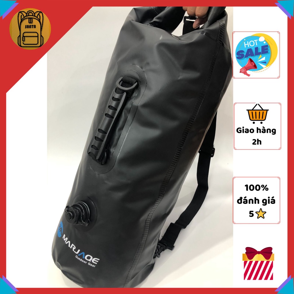 (Hàng loại 1) Túi balo chống nước Size 10L 20L 30L chất liệu nhựa PVC cao cấp, đựng đồ đi biển, bơi, du lịch, leo núi