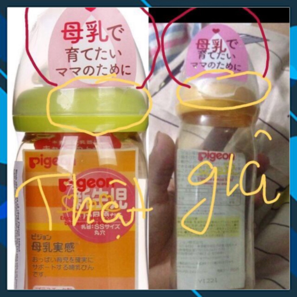 BÌNH SỮA PIGEON ĐỦ SIZE 160ml/240ml NỘI ĐỊA NHẬT EM CAM KẾT VỚI CÁC MẸ Ạ Đảm bảo hàng chính hãng