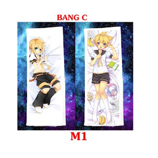 Gối ôm dài Kagamine Len dài 1mx40cm có bông