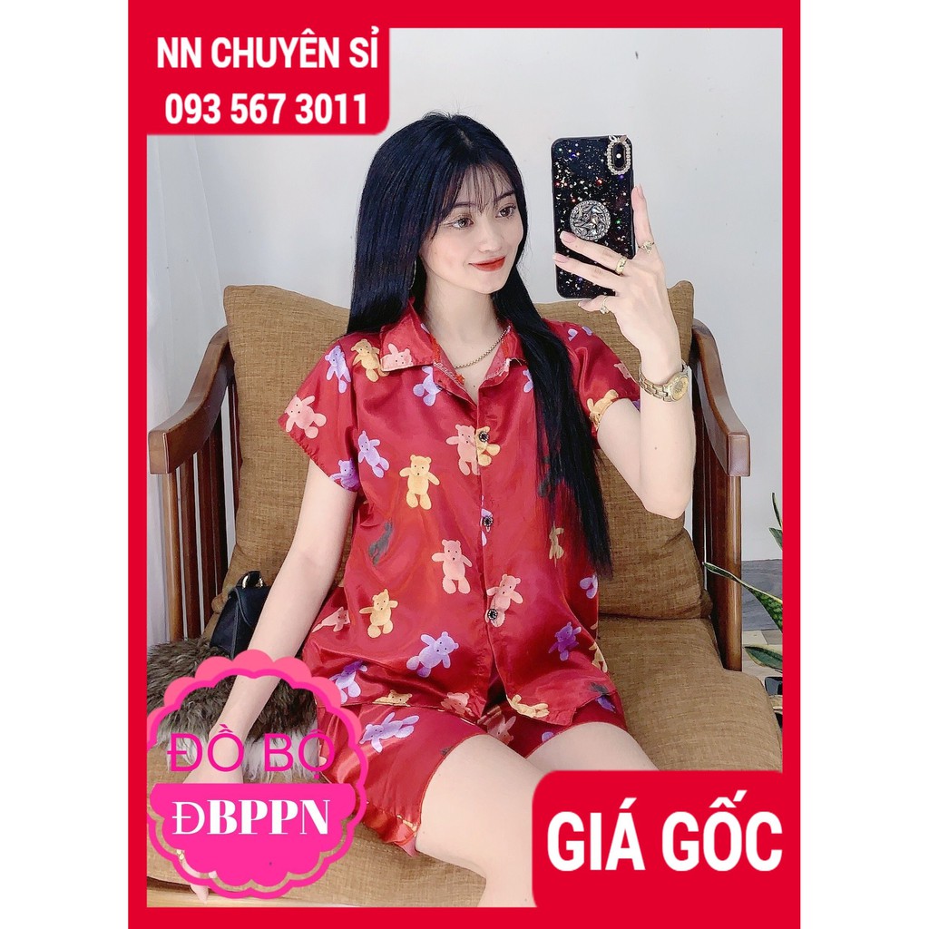 ĐỒ BỘ PHI BÓNG QUẦN ĐÙI IN HÌNH XINH ⚡ẢNH SHOP CHỤP⚡ ĐỒ BỘ NGỦ ĐÙI NỮ