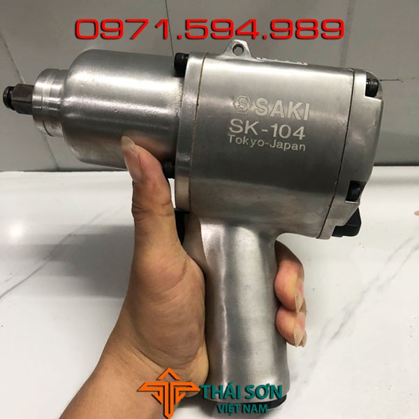 Súng mở ốc bulong 1/2 inch - SK - 104. Nhật Bản. Chuyên mở động cơ máy, động cơ ô tô. Thép nguyên chất cr V