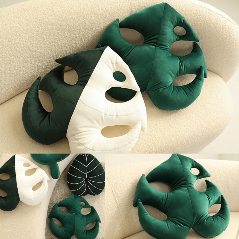 Gối Hình Lá Cây Có Thể Giặt Lại Trang Trí Ghế Sofa
