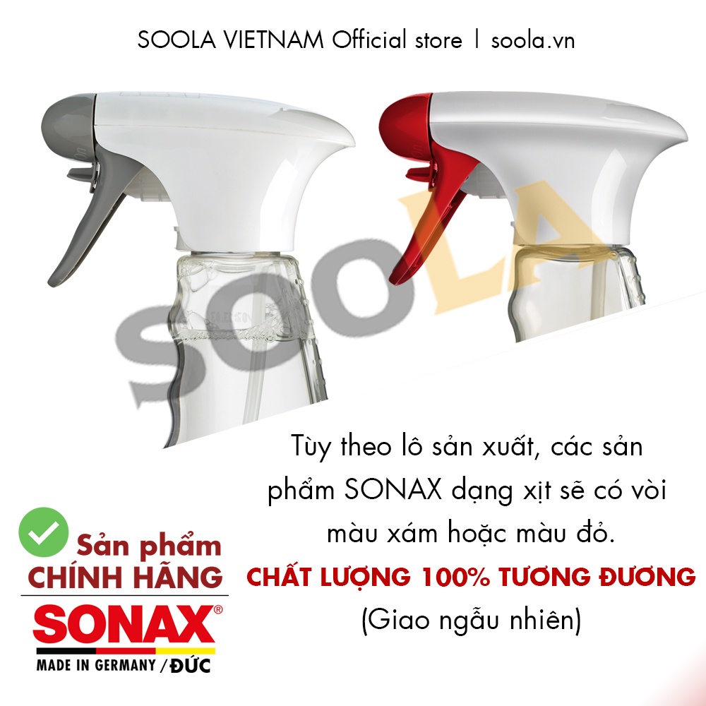 Tẩy rửa khoang động cơ, lốc máy và dầu chống gỉ Sonax