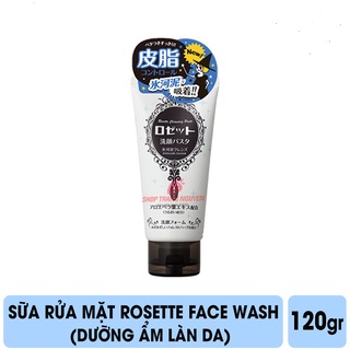 Sữa Rửa Mặt Rosette Nhật Bản 120g