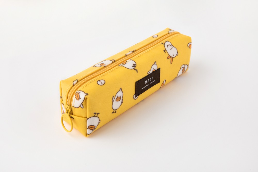 Túi Đựng Bút ARTBOX Hàn Quốc Serie 3 Màu Vàng Kiểu Dáng In Họa Tiết Đơn Giản